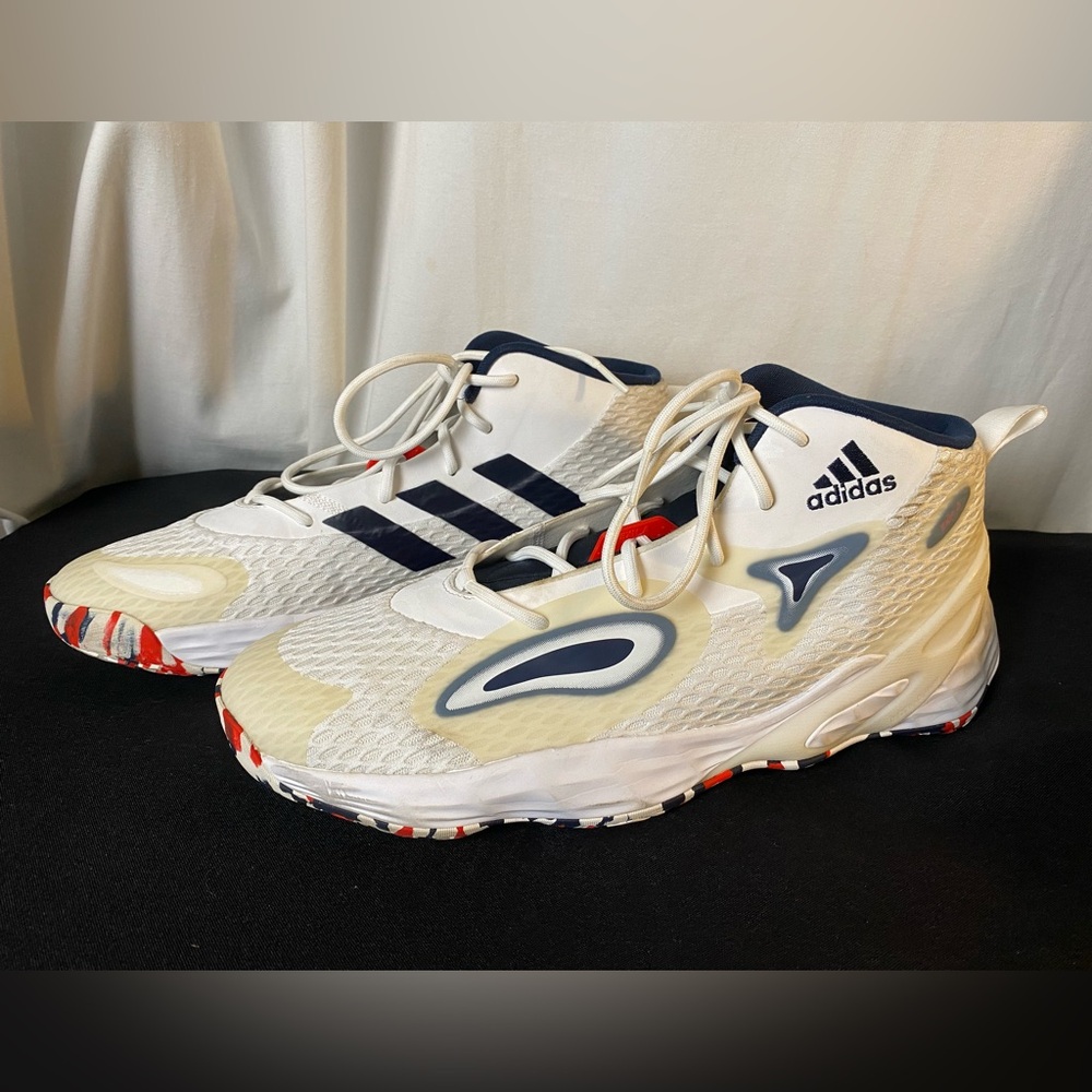 Adidas SM Exhibit A Team USA Basketball Shoes GX5047 Mens US 14 Rare